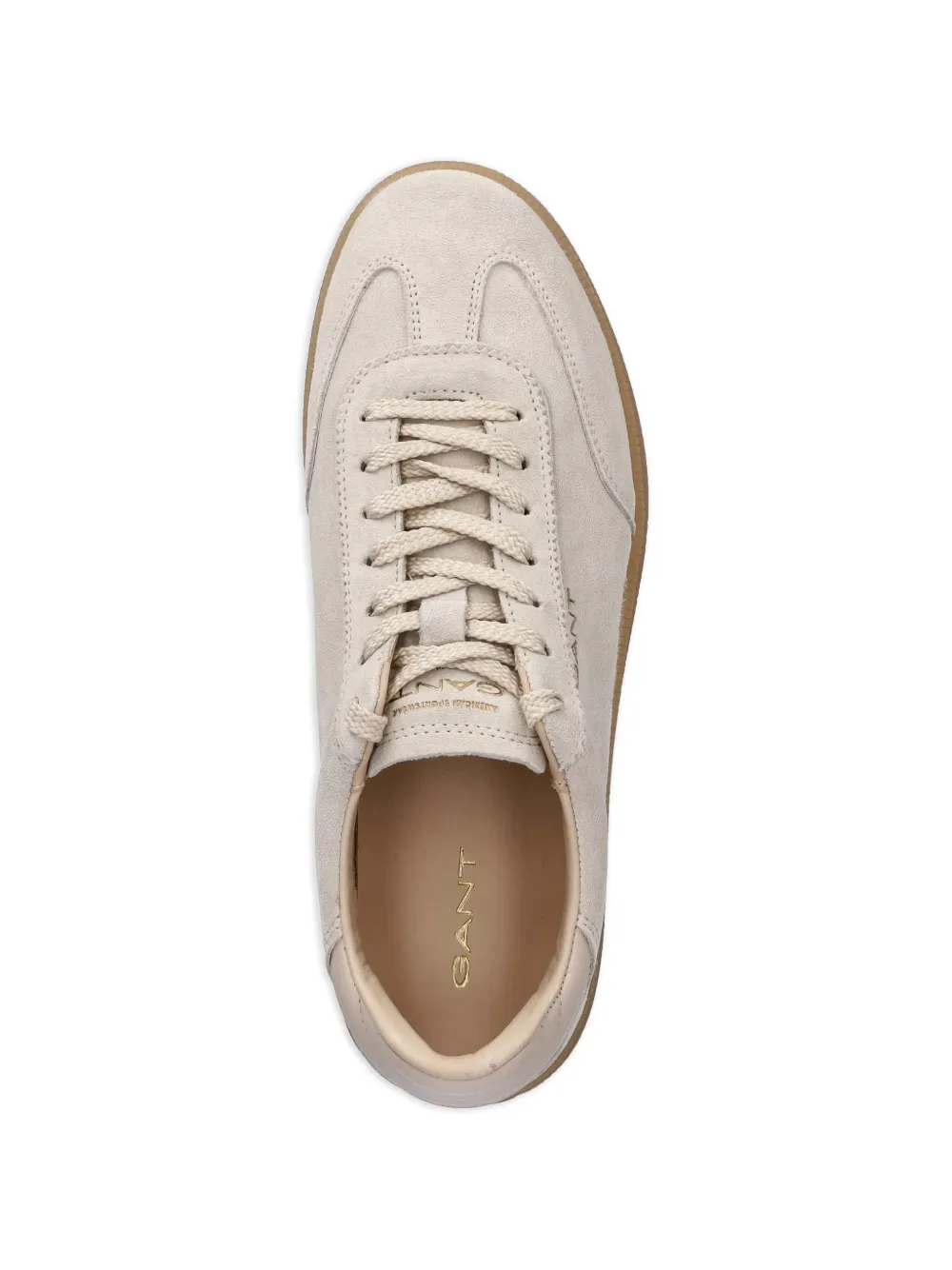 Gant Cuzmo logo-print panelled sneakers Beige