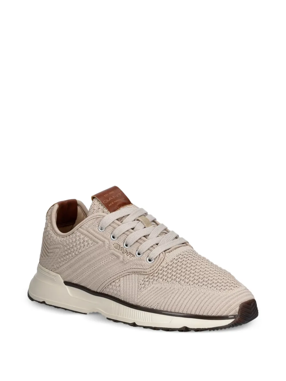 Gant Beeker nit-texture sneakers Beige
