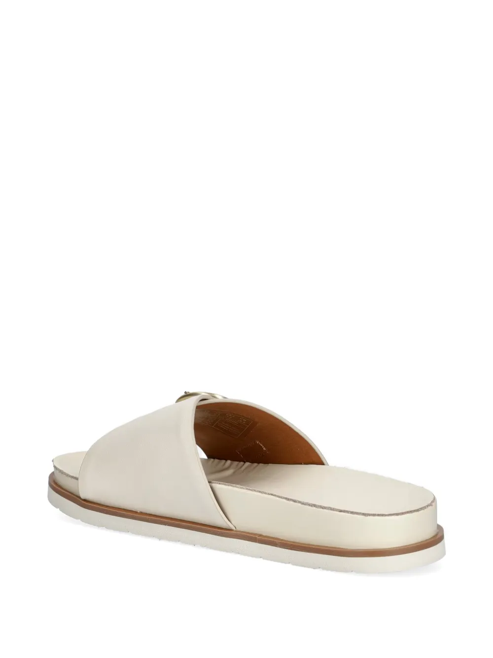 Gant buckle-fastening crossover-strap slides Wit
