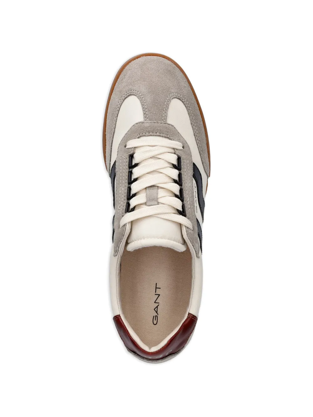 Gant Baylle suede-panelled sneakers Beige