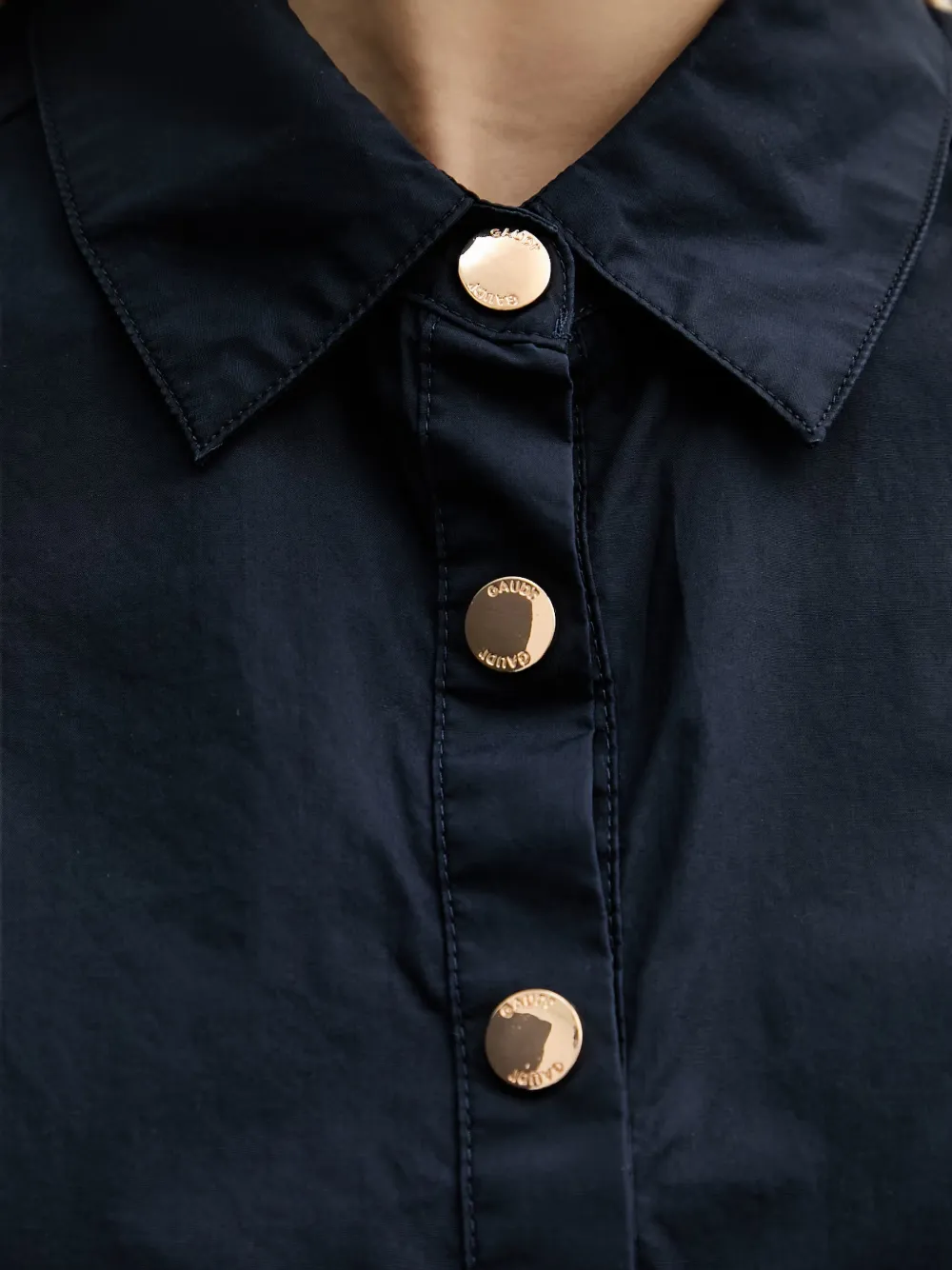 Gaudi Shirt met trekkoord Blauw