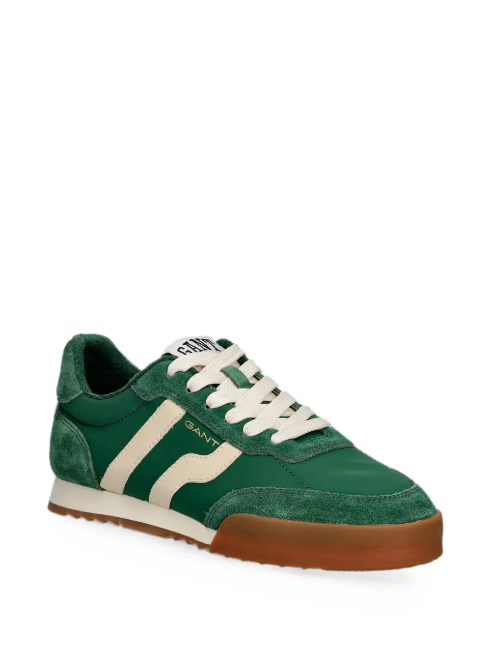 Gant logo-print sneakers Groen