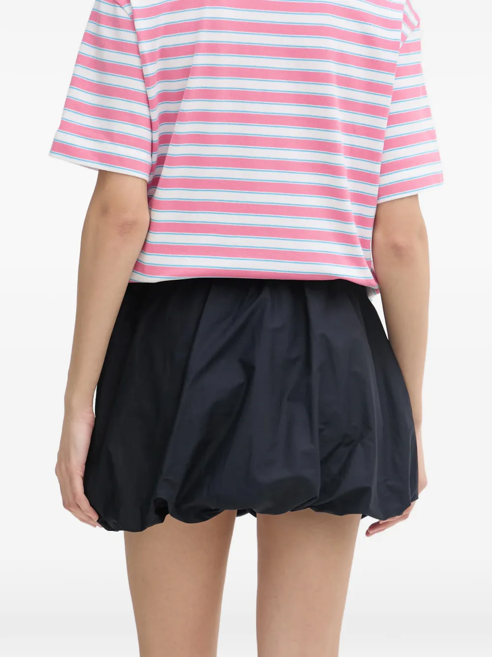 Gaudi Elastische rok met bubbelzoom Blauw