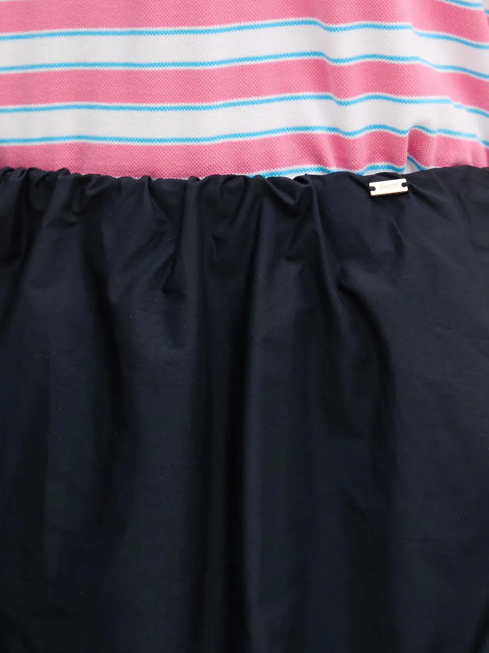 Gaudi Elastische rok met bubbelzoom Blauw