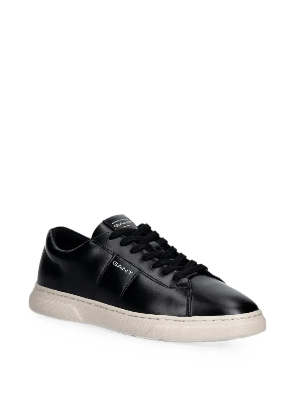 Gant logo-print sneakers Zwart