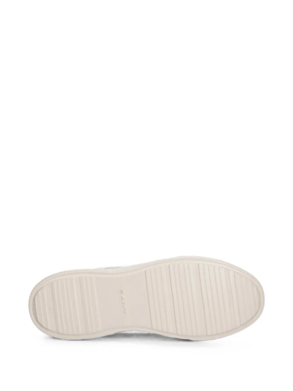 Gant logo-print sneakers Zwart