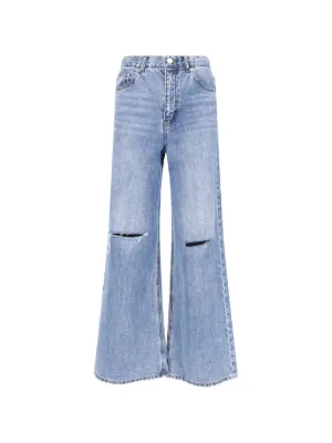 Marc Jacobs The Jean ダメージ ジーンズ | ブルー | FARFETCH JP