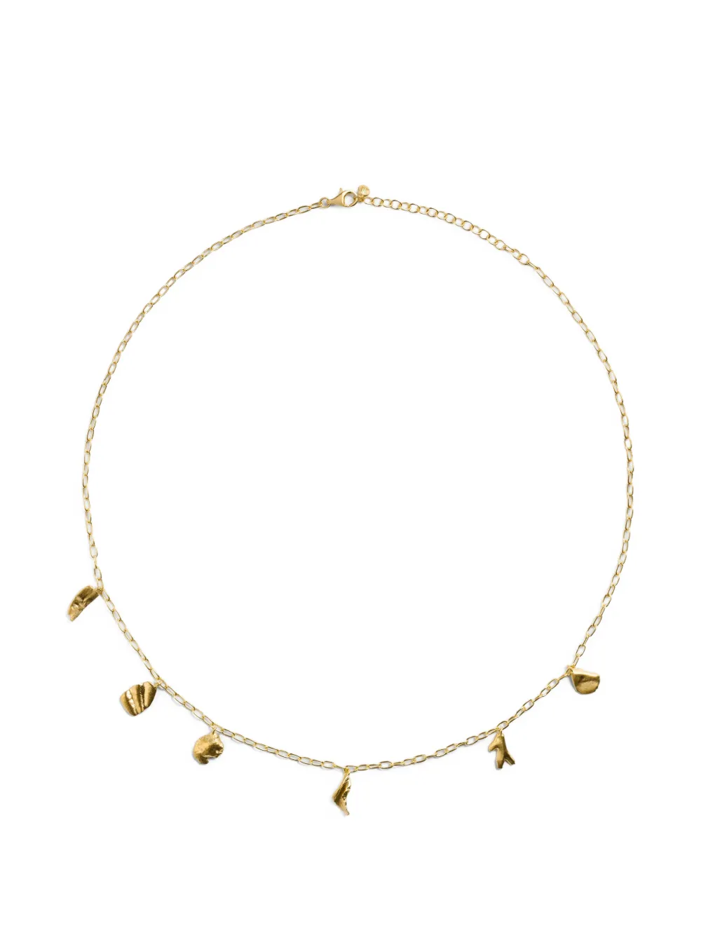 Monica Vinader Collana asimmetrica Fragments - Oro
