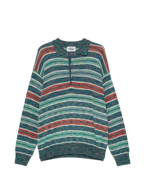 Missoni Pre-Owned stribet polo i strik fra 1990'erne
