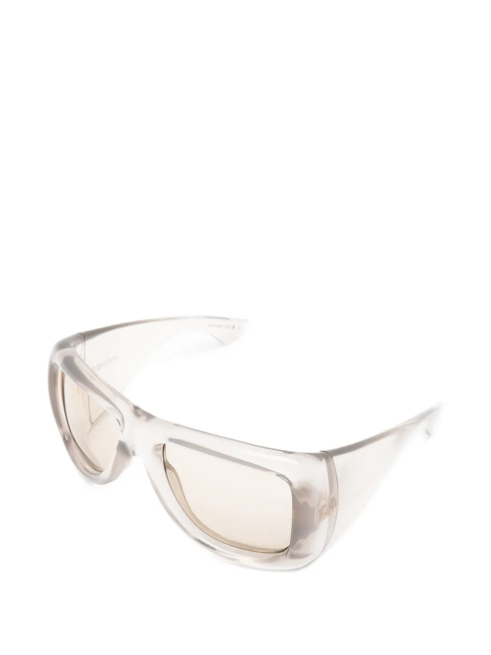 Saint Laurent Eyewear Howl zonnebril met oversized montuur Grijs
