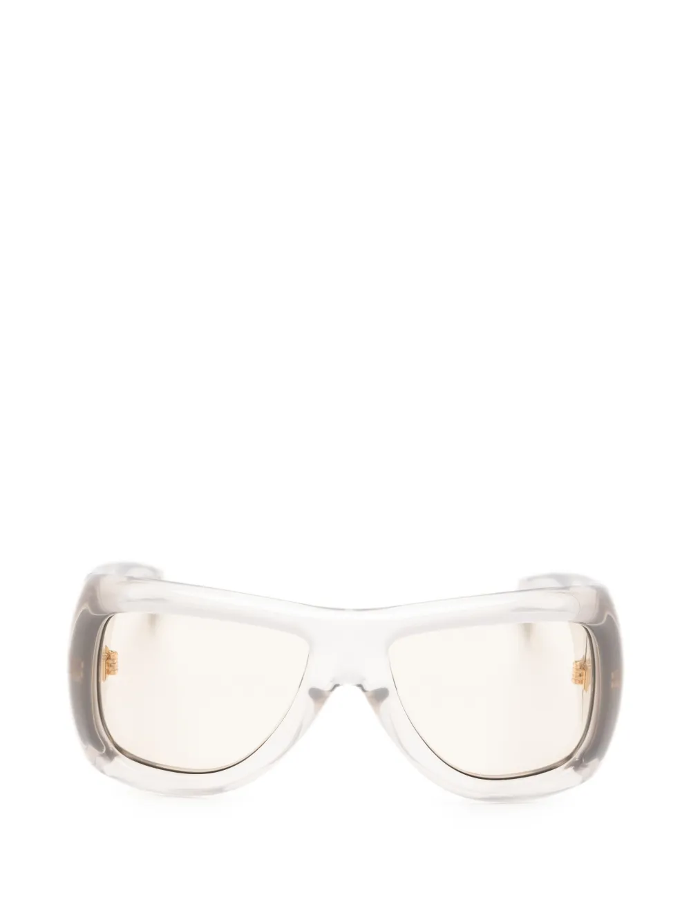 Saint Laurent Eyewear Howl zonnebril met oversized montuur Grijs