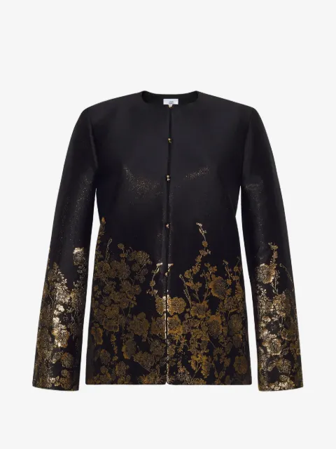 Adam Lippes Valens floral-jacquard jacket