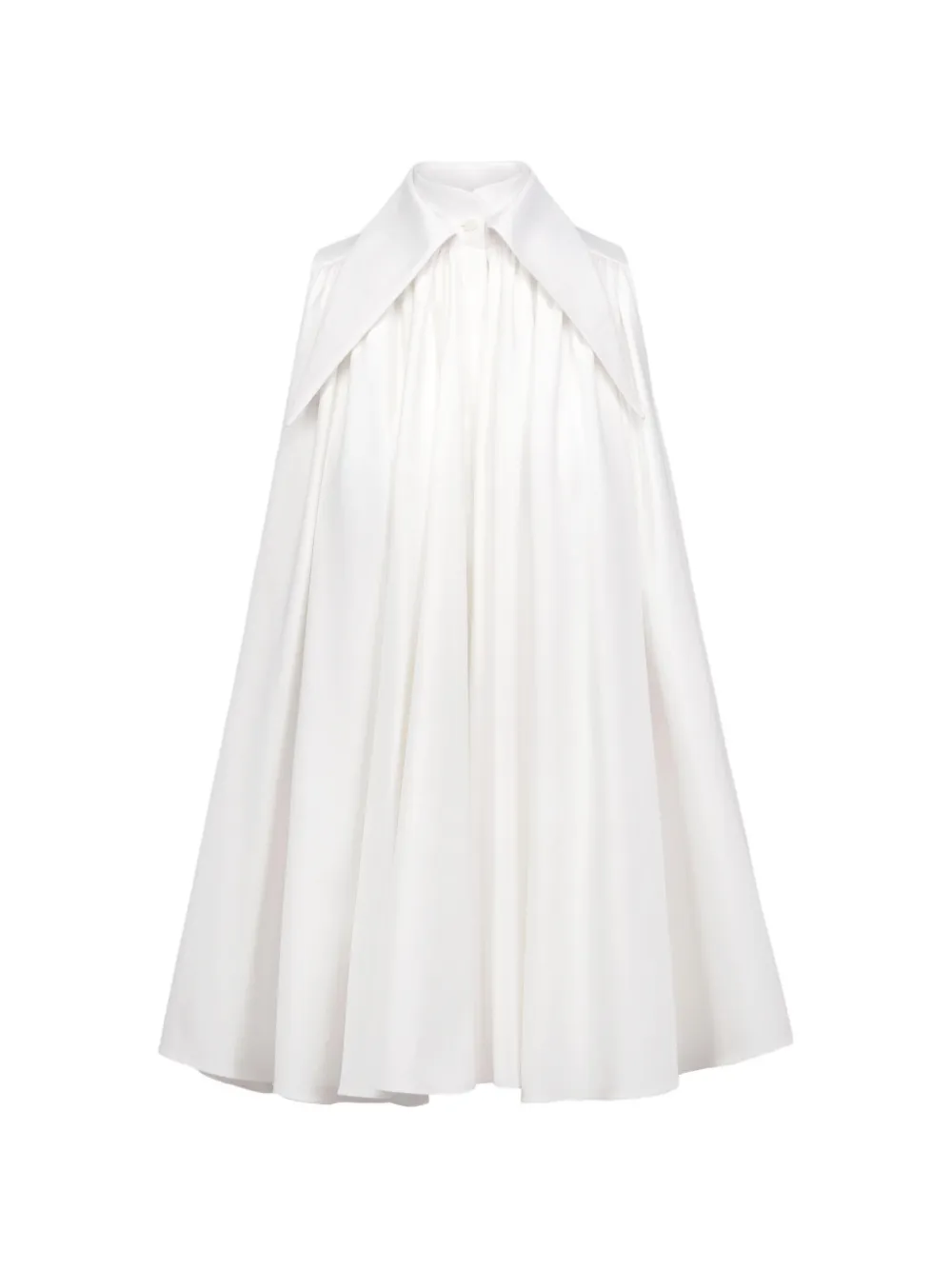 THE ARKOW Zola gathered sleeveless blouse - Bianco