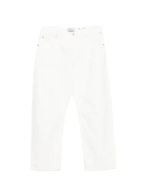 Replay Janie logo-patch jeans