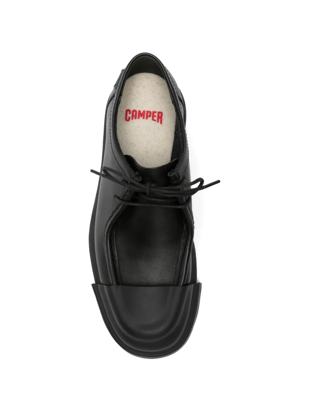 Camper Junction rubber-cap derby shoes Zwart