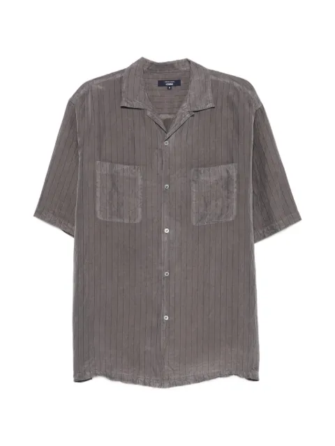 Comme des Garçons Homme 핀스트라이프 캠프 칼라 셔츠