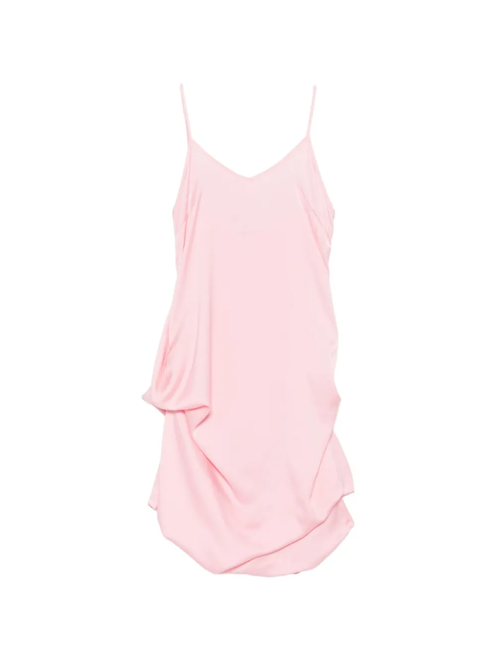 Julie Kegels draped-design mini dress - Rosa
