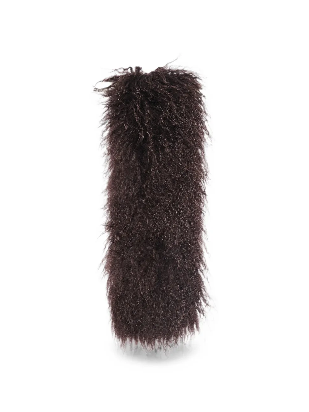 Yves Salomon Mongolian Schal aus Shearling - Braun