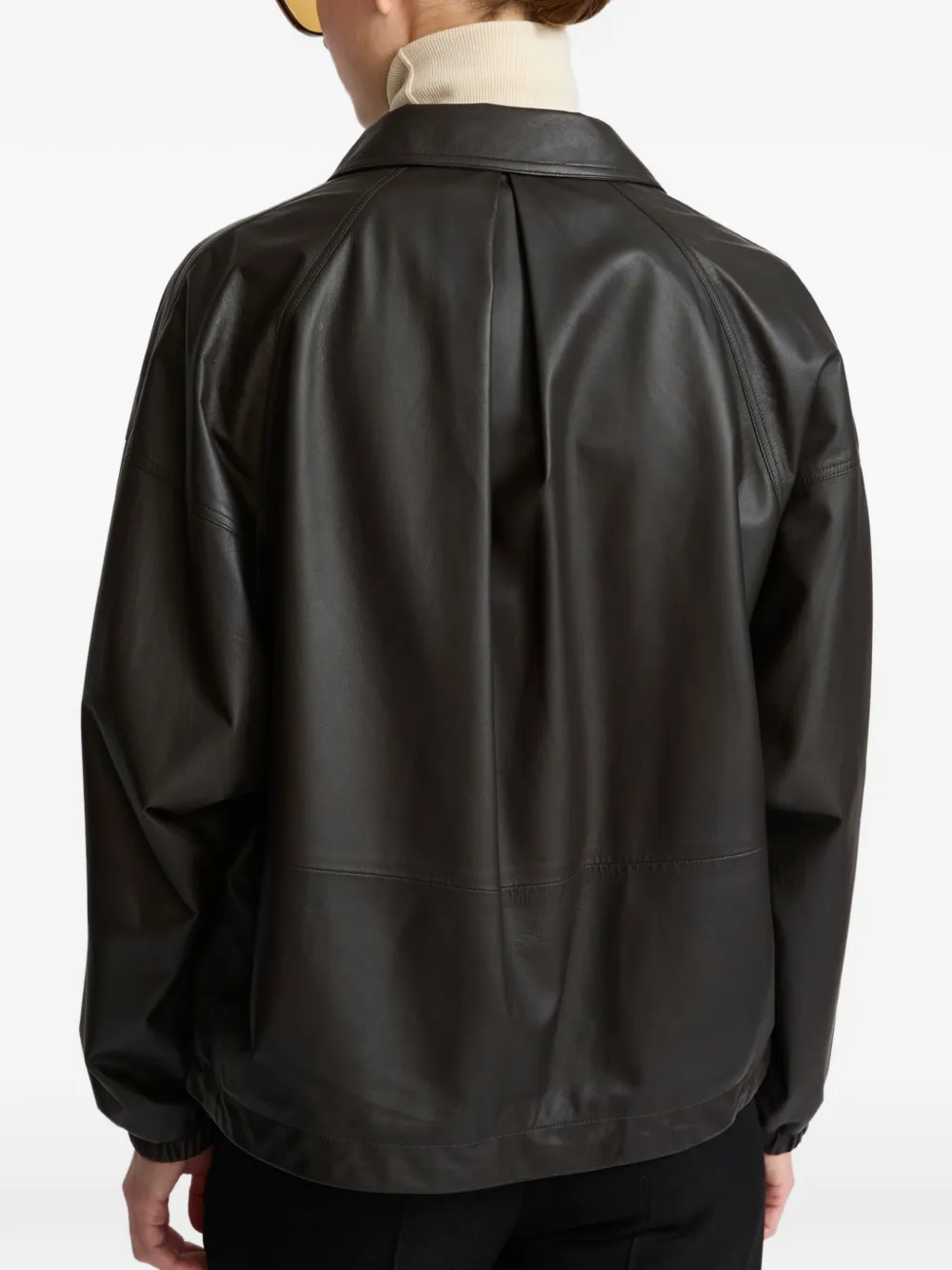 Yves Salomon button-down long-sleeve jacket Bruin