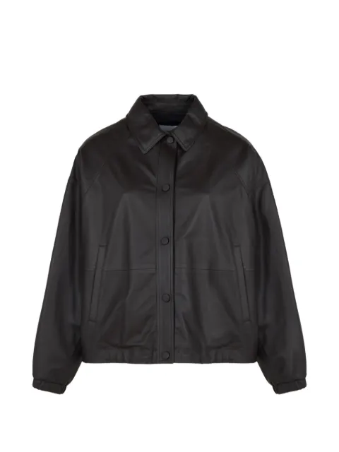 Yves Salomon button-down long-sleeve jacket