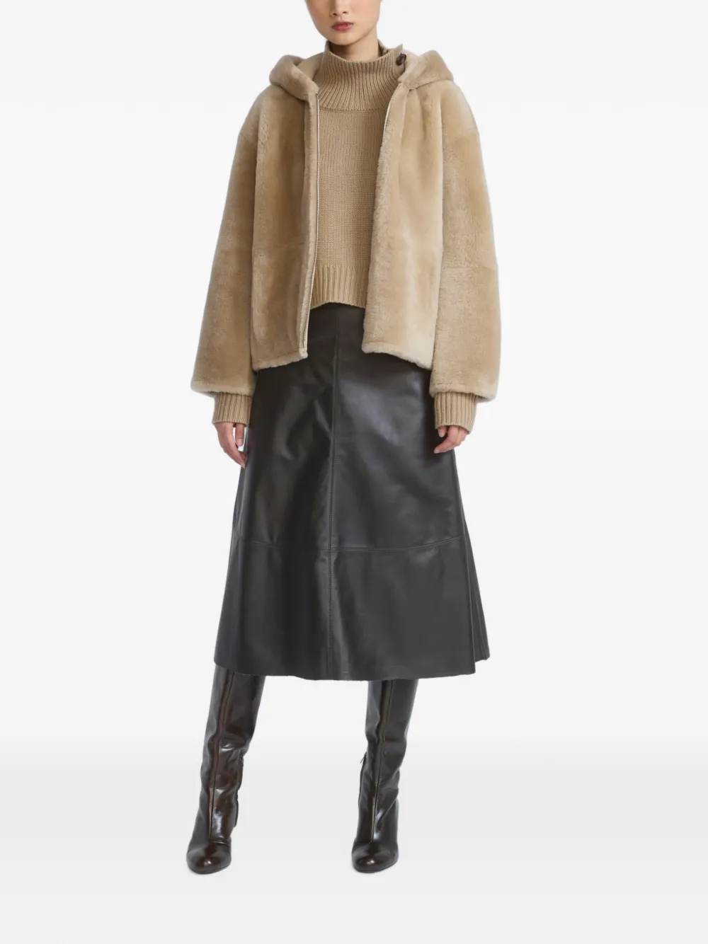 Yves Salomon Lammy jack Beige