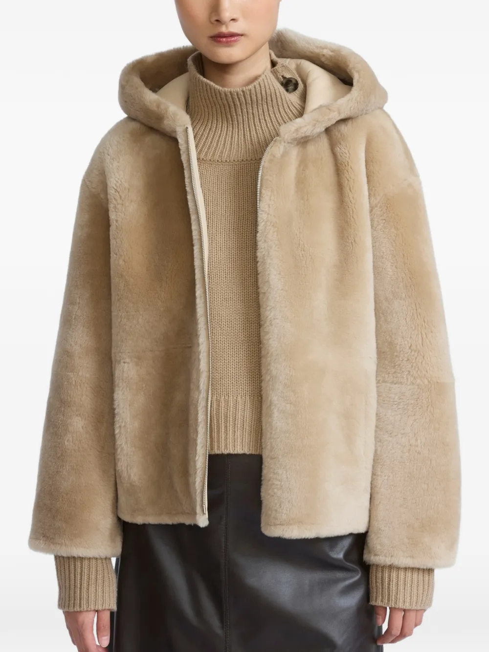 Yves Salomon Lammy jack Beige