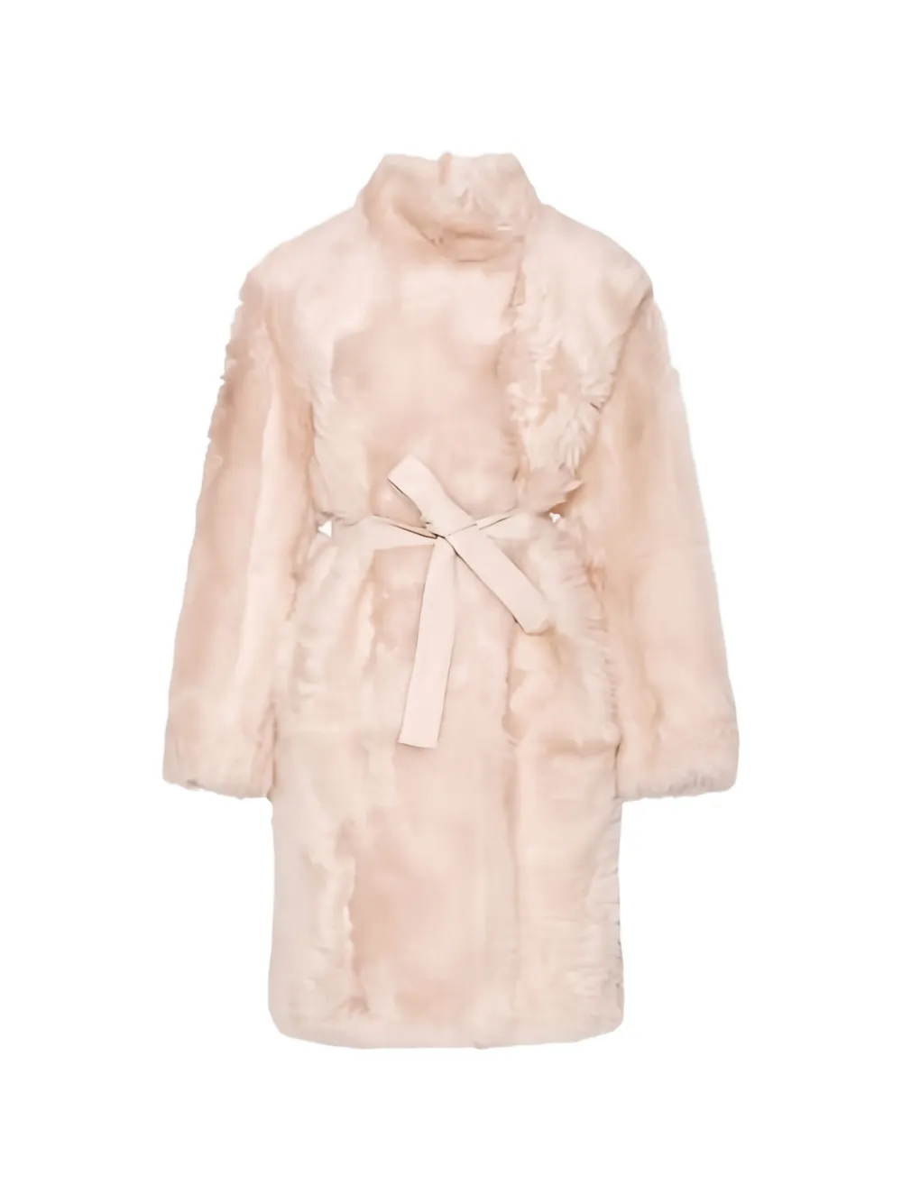 Yves Salomon reversible belted coat