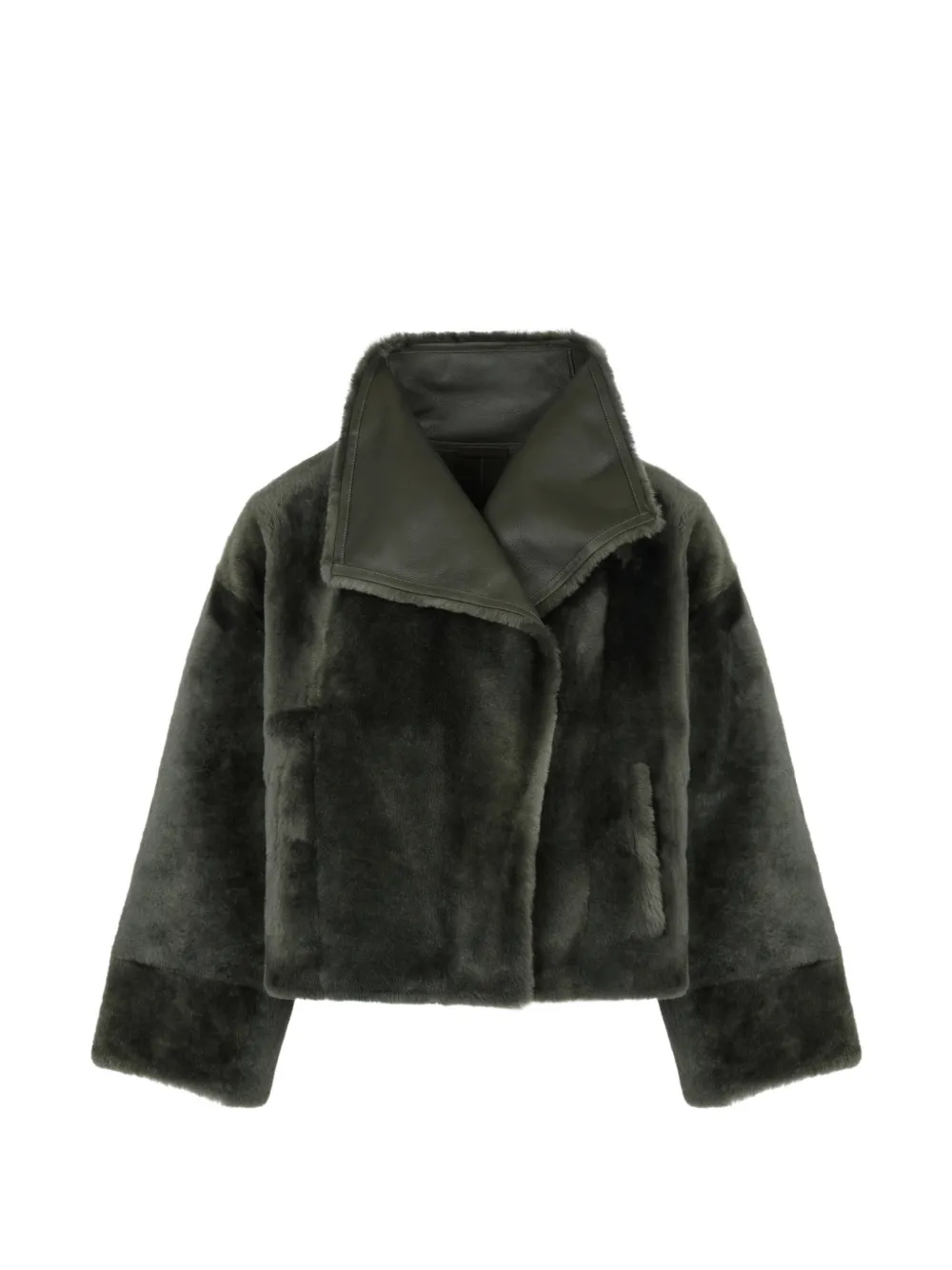 Yves Salomon reversible shearling jacket - Grün