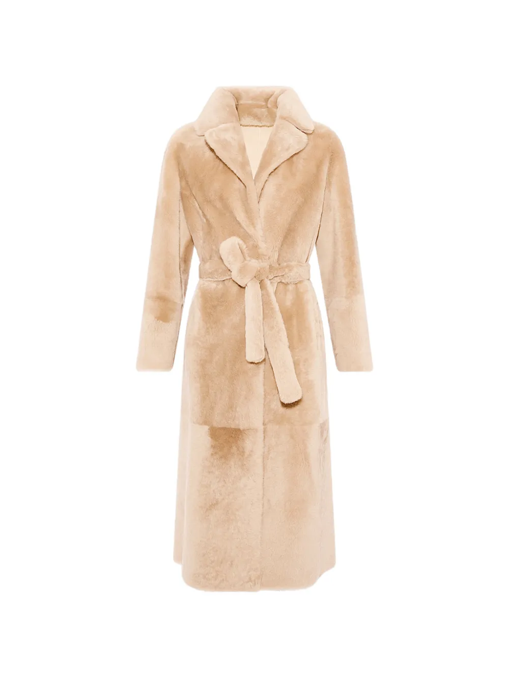 Yves Salomon reversible belted coat