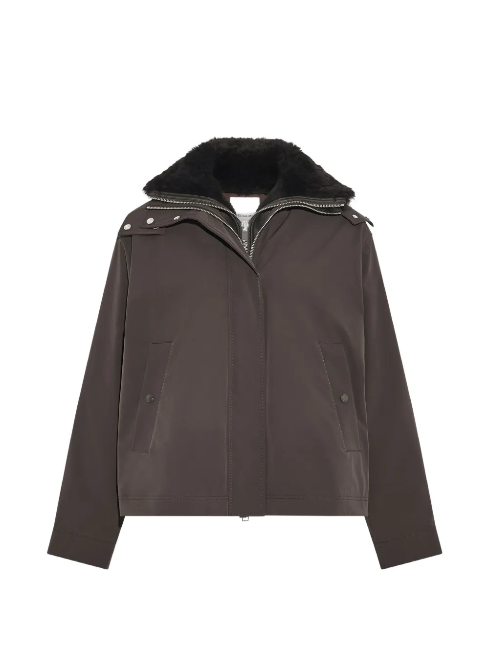 Yves Salomon shearling-trim hooded parka · 42