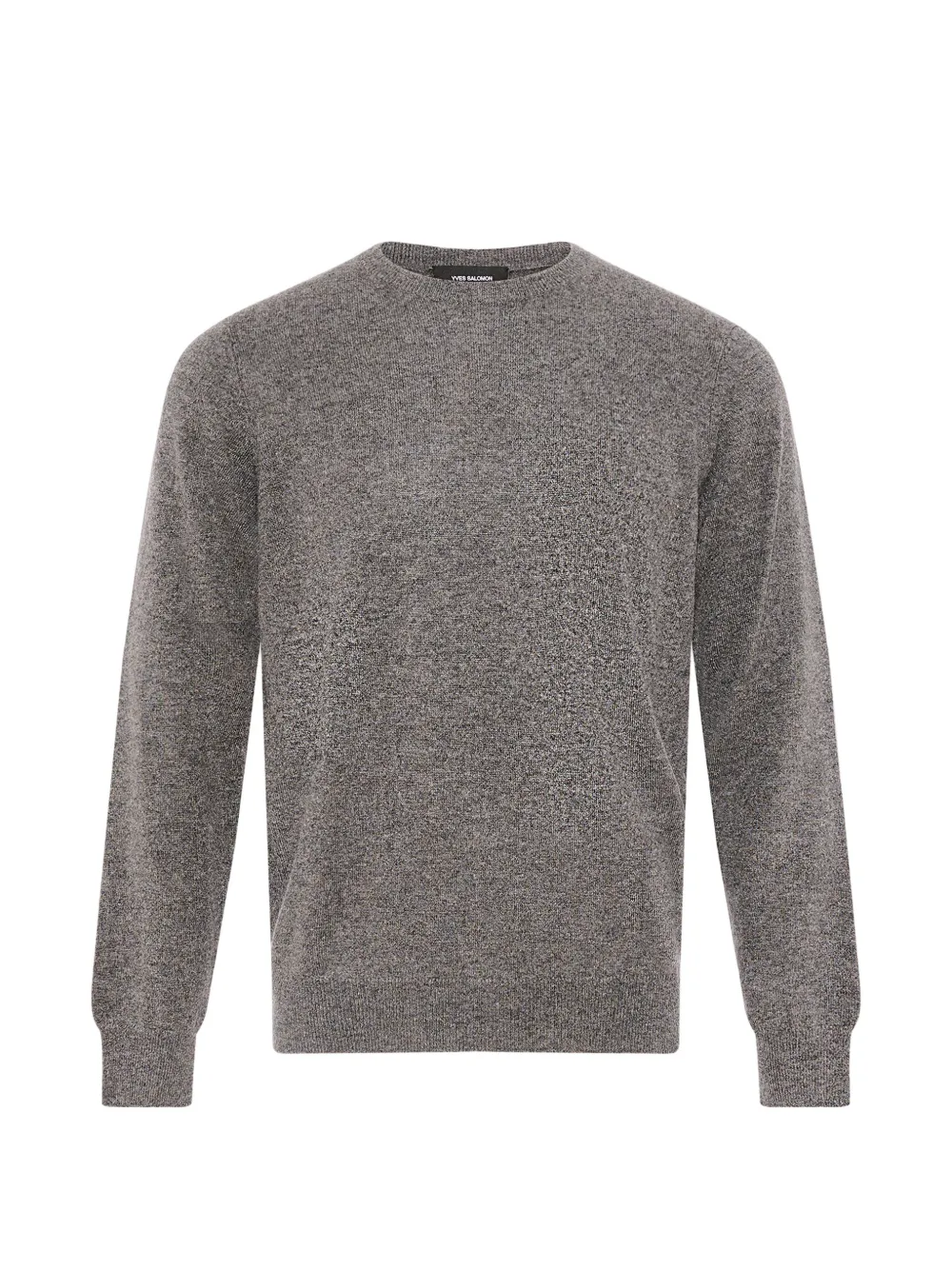 Yves Salomon crew-neck cashmere sweater - Grigio