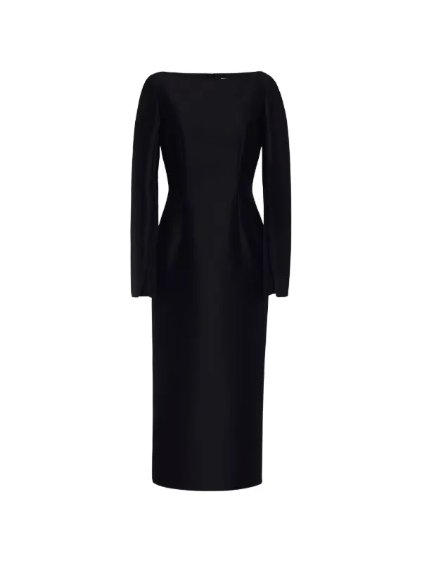 adam lippes black dress Talitha dress Black / 14