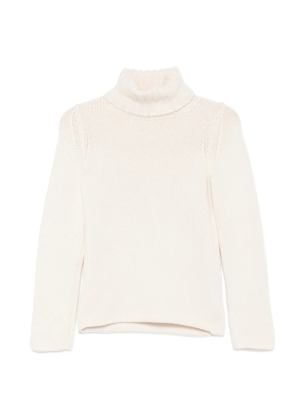 Zanone ribbed-knit roll-neck sweater - Nude
