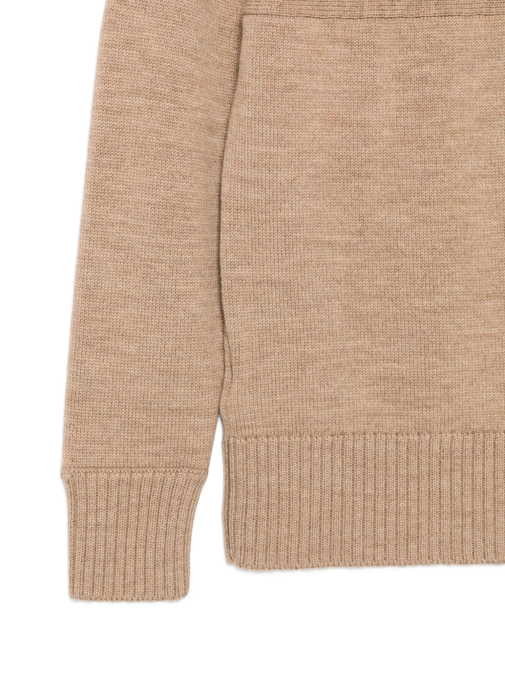  Zanone Jersey Con Cuello Barco - Marrón 