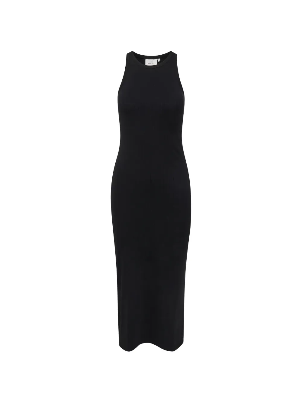 Gestuz DrewGZ ribbed-knit maxi dress - Schwarz