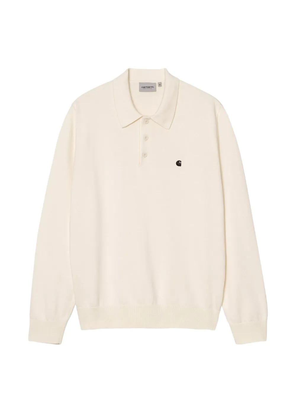 Carhartt WIP Madison long-sleeve polo shirt - Toni neutri