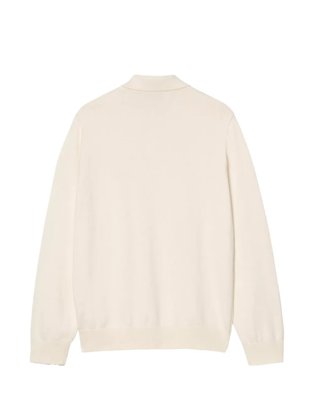 Carhartt WIP Madison poloshirt met lange mouwen Beige