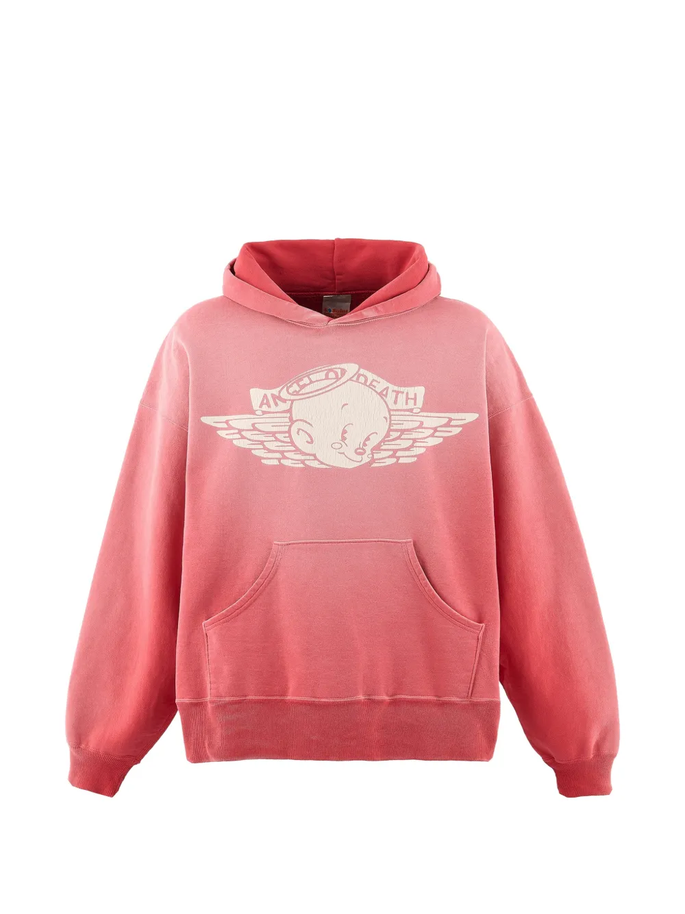 SAINT MXXXXXX Baby Michael graphic-print hoodie - Rot