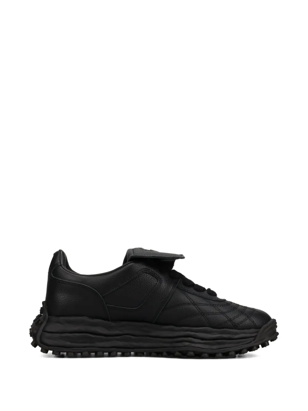 Maison MIHARA YASUHIRO Scott leather sneakers - Schwarz