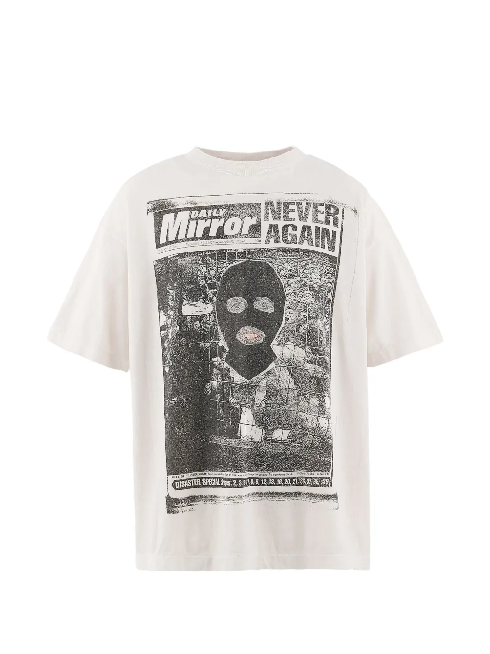 SAINT MXXXXXX x Jamie Reid graphic-print T-shirt - Bianco