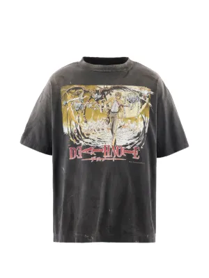 SAINT MXXXXXX Aerosmith-print graphic-print t-shirt | Grey | FARFETCH