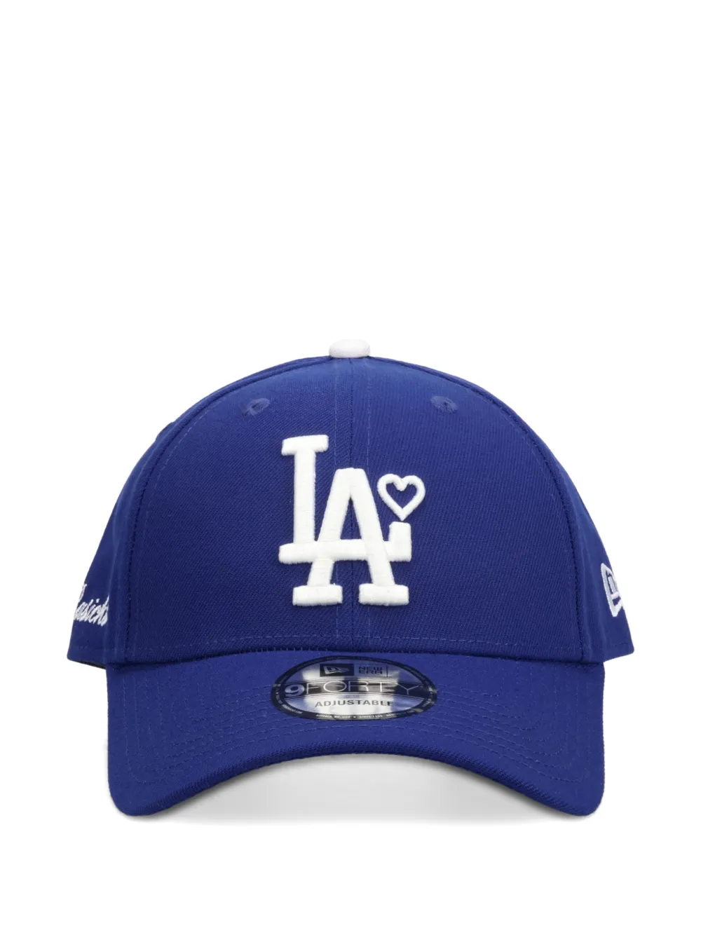 BASICKS x New Era x Los Angeles Dodgers 9FORTY logo-embroidered cap - Blau