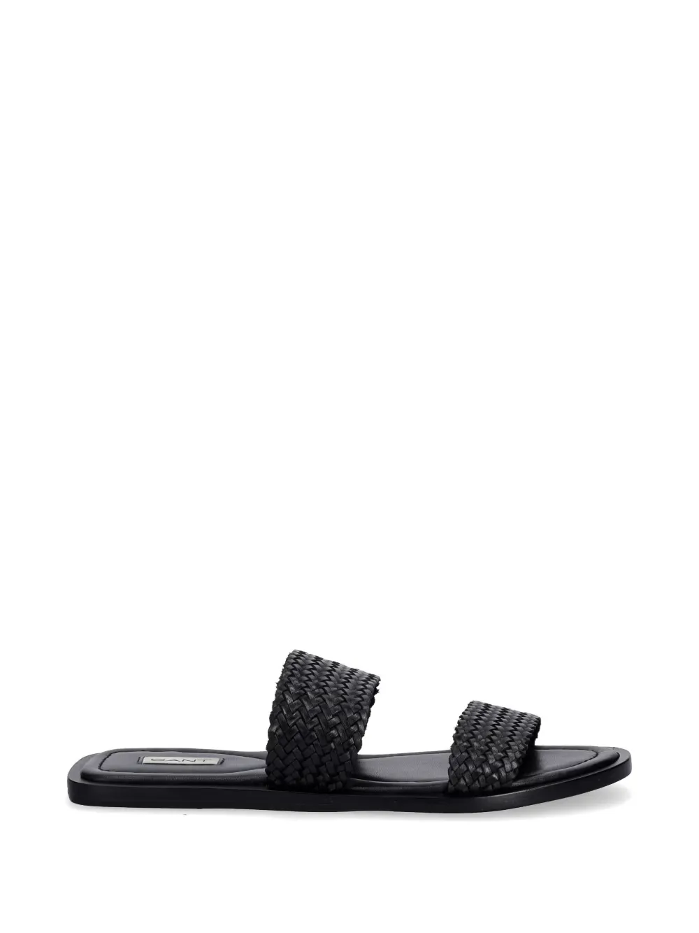 Gant double-strap flat sandals Zwart