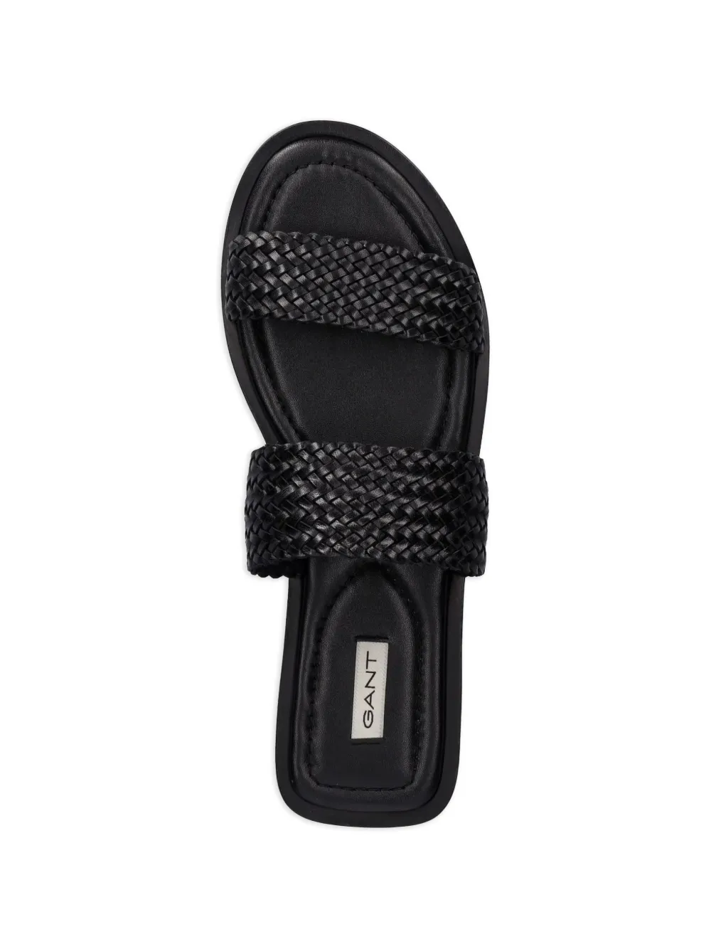 Gant double-strap flat sandals Zwart