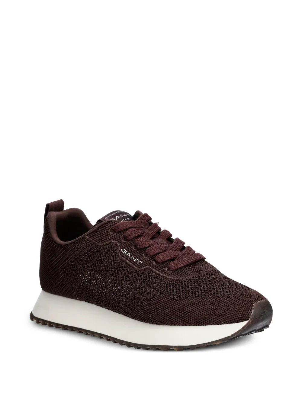Gant Bevinda knit sneakers Bruin