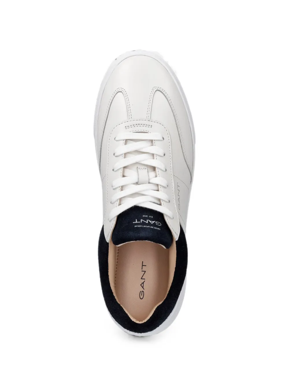 Gant Joree contrast-trim panelled sneakers Wit