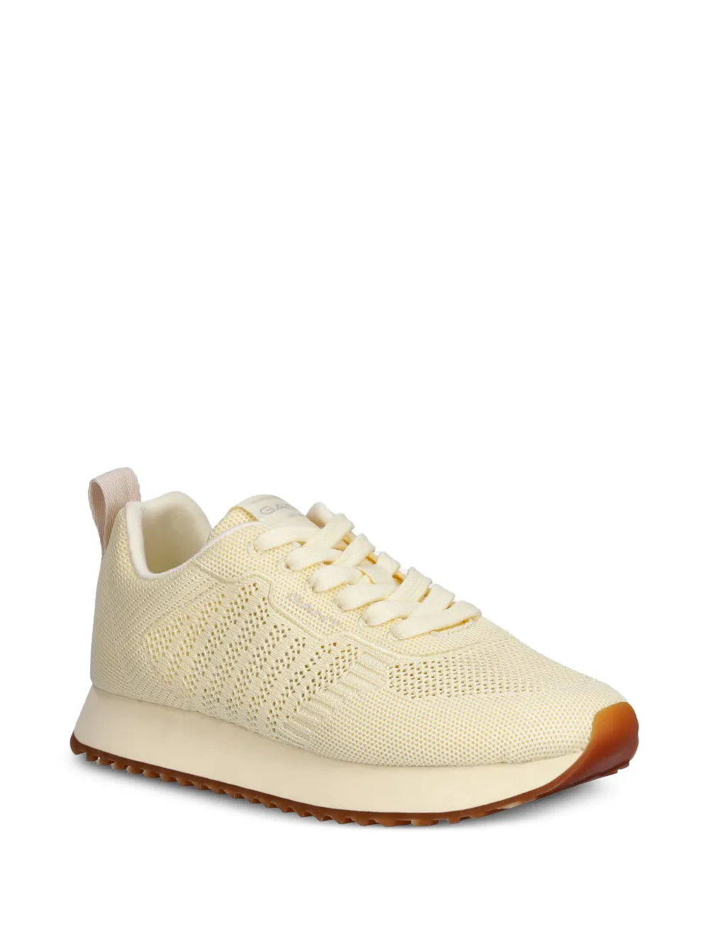 Gant Bevinda knit sneakers Geel