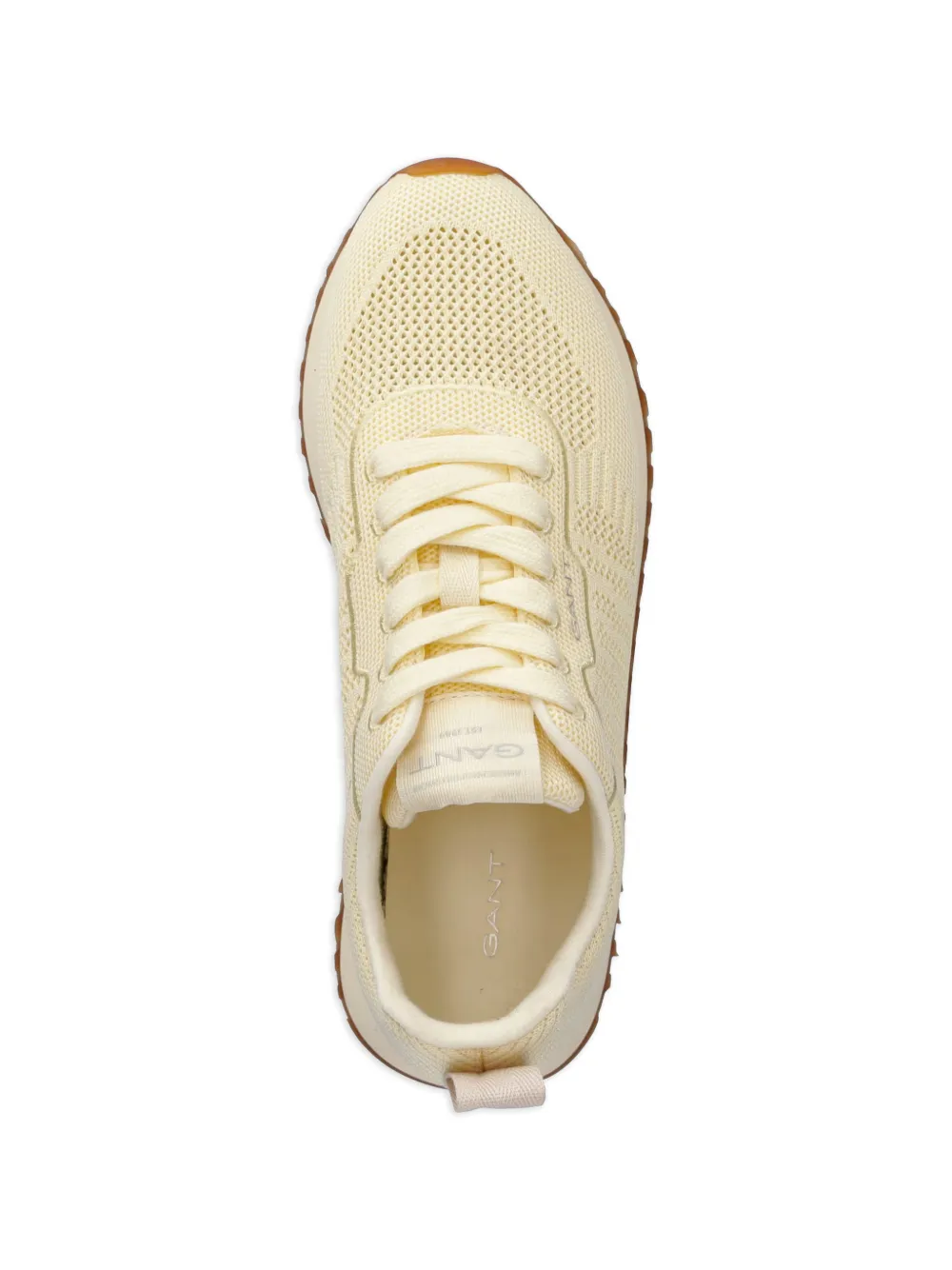 Gant Bevinda knit sneakers Geel