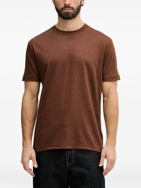 Gant logo-embroidered T-shirt