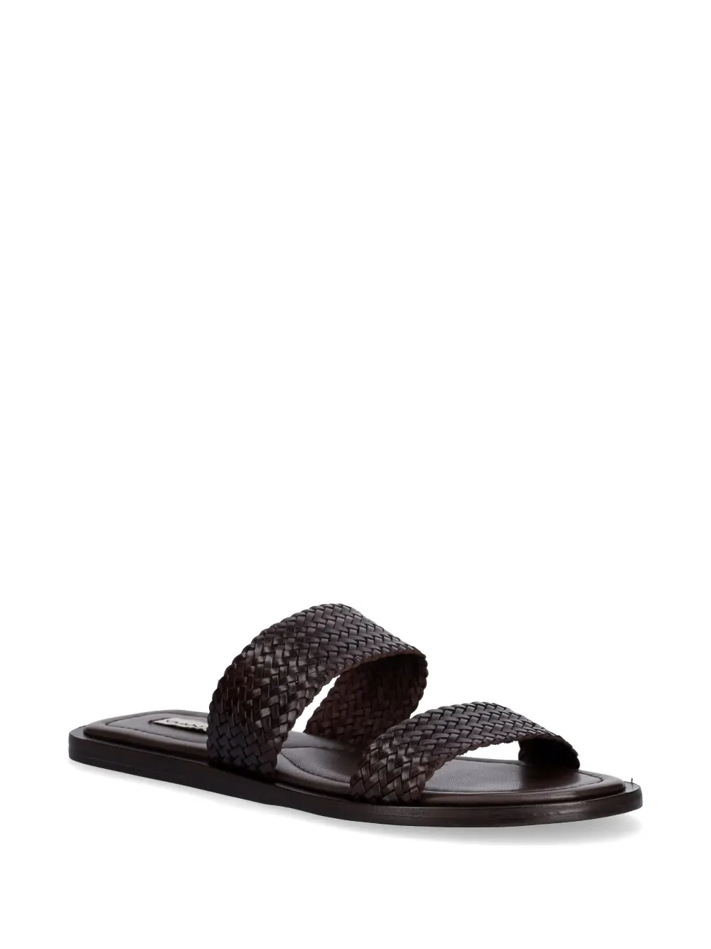 Gant woven double-strap sandals Bruin